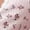 Pink flowers, variant on Women’s Floral Pajama Set, Long Sleeve Button Front Lounge Sleepwear, Soft Ribbed Knit 2-Piece PJs, Lightweight Comfortable Homewear, Elegant Printed Loungewear Gift for Her