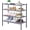 Grey, variant on 2 Tier Bamboo Shoe Rack for Closet Free Standing Wood Shoe Shelf for Entryway Small Space Stackable 27"x11"x13" (Black)