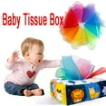 thumbnail image 4 of Montessori Toys Magic Tissue Box Baby Educational Learning Activity Sensory Toy For Kids Finger Exercise Busy Board Baby Game, 4 of 5
