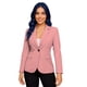 thumbnail image 1 of Saco clásico de Mujer Elegancia y Estilo Palo de rosa Extra Grande, 1 of 3