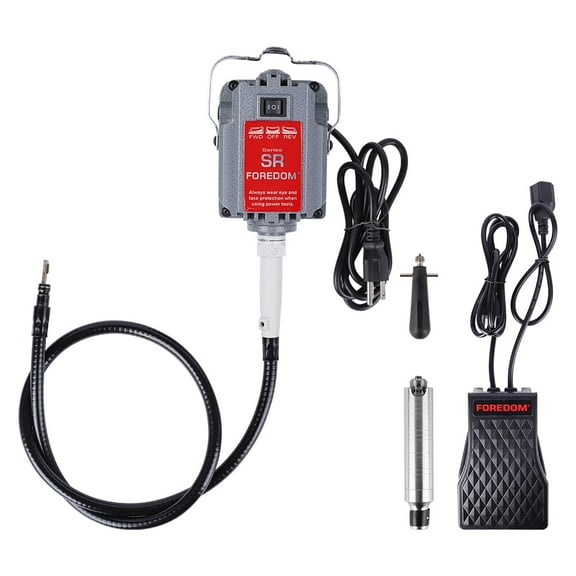 SR Hanging Flex Shaft Rotary Tool - 18000 RPM Electric Grinder & Carver for Professional & DIY Projects