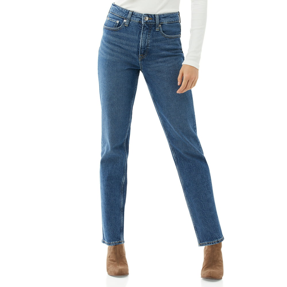 Free Assembly - Free Assembly Women’s Original 90's Straight Leg Jeans ...