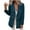 Blue, variant on Lindreshi Winter Coats for Women Plus Size Clearance Women's and Winter Solid Color Long Sleeve Double Breasted Lapel False Pocket Coat