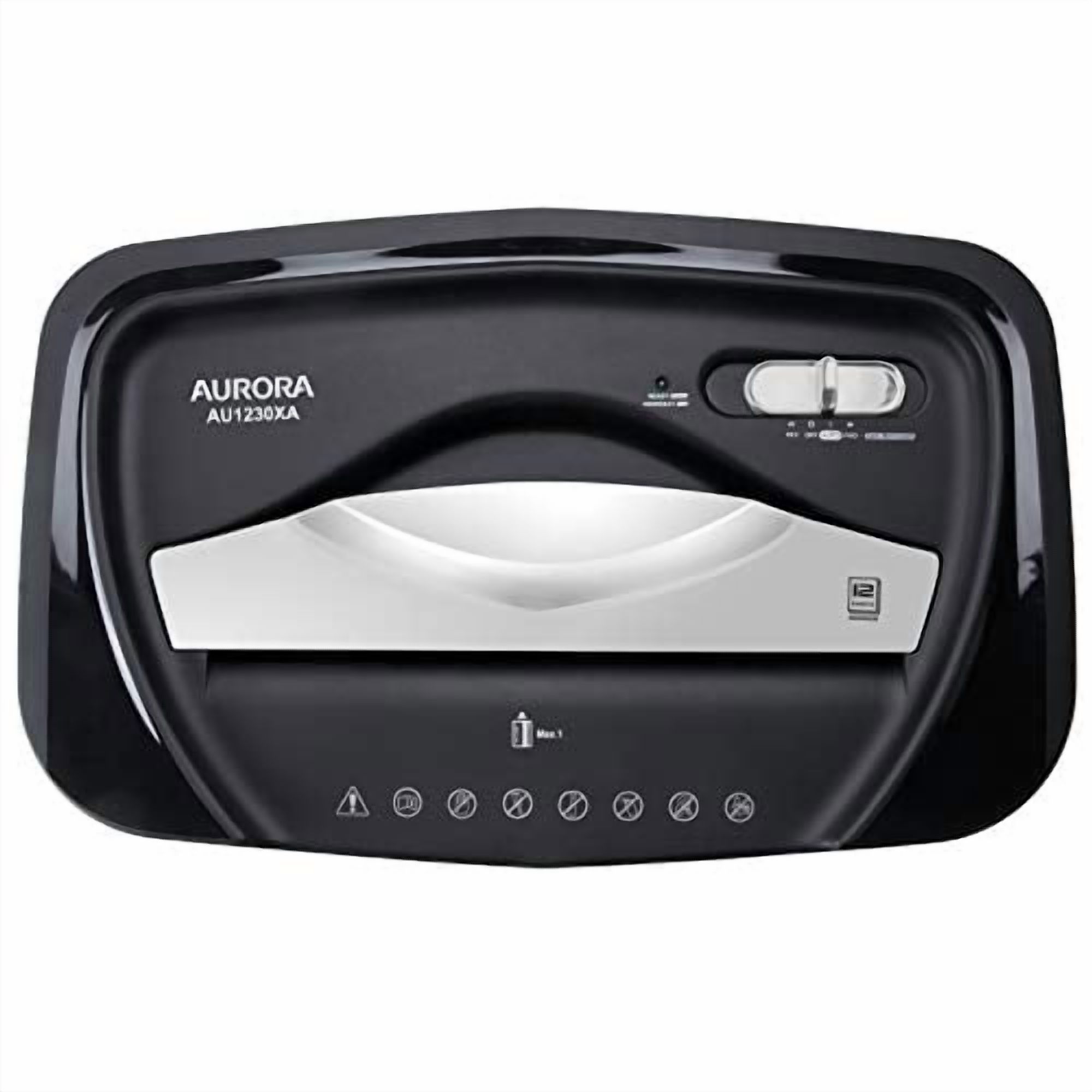 Aurora 12-Sheet Crosscut Paper Shredder with 5.2-Gallon Basket photo 7
