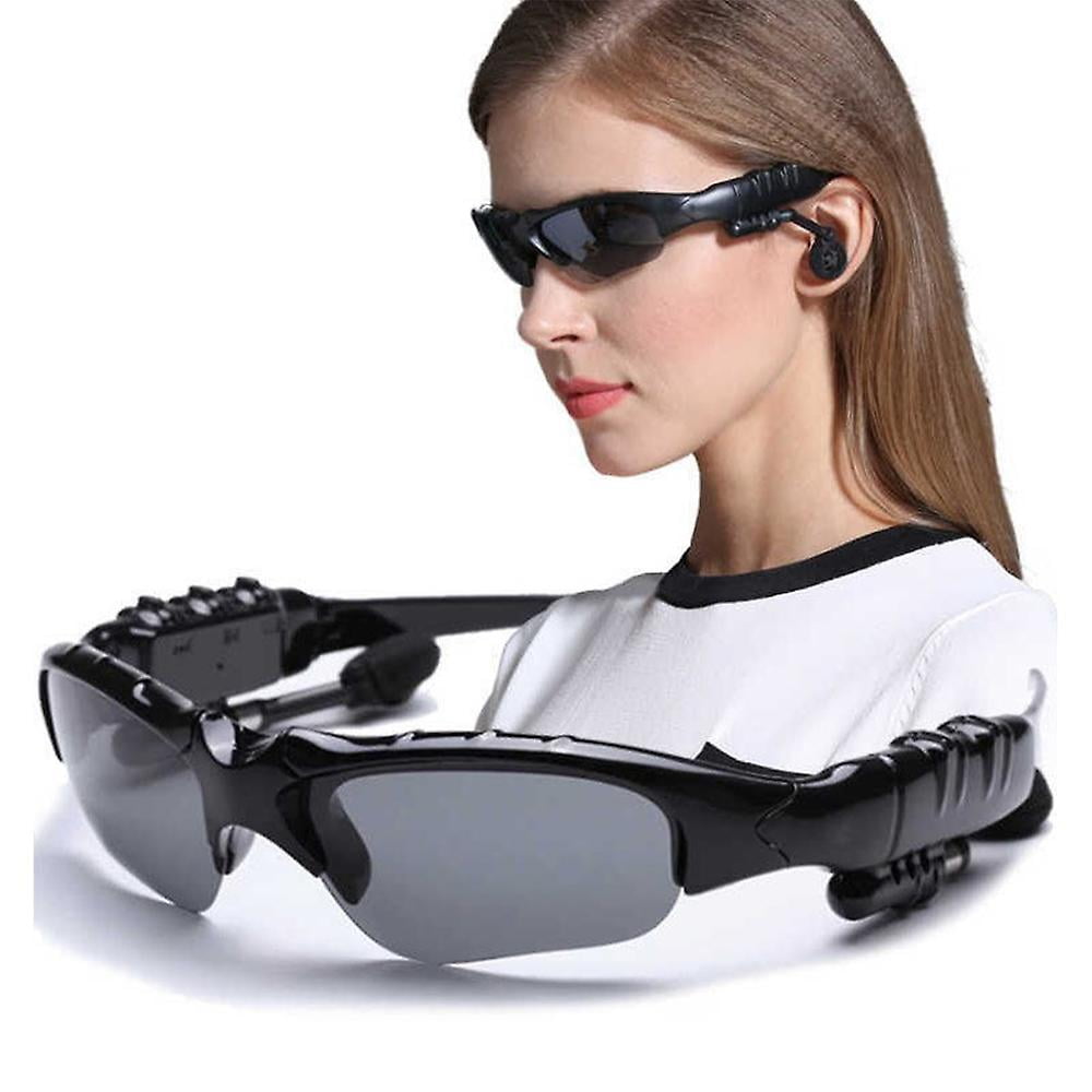 Wireless Bluetooth Sunglasses With Headphones Polarized Music Sunglasses Built in Mic For Outdoor Cycling Running Driving Fishing Walmart