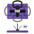 thumbnail image 5 of Case for iPad Air 5th/4th Generation 10.9 inch 2022/2020 Case with Shoulder Strap, Shockproof Handle Kickstand, Purple, 5 of 7