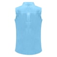 thumbnail image 4 of Women's Summer Tops Casual Sleeveless Solid Color Button Vests Clothes Lightweight T Shirts Women Work Blouses Shirts, 4 of 5