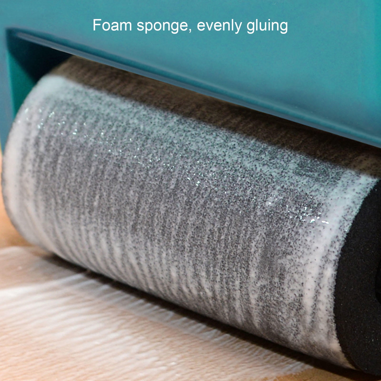LAZIOEGR Manual Roller Glue Applicator – Large Capacity Tank, Quick Coating Tool for Furniture, Wood, PVC & Wallpaper