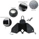 thumbnail image 3 of Funda universal para piernas, impermeable, resistente al viento y cálida para el invierno, para scooters eléctricos y coches., 3 of 12
