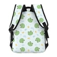 thumbnail image 4 of Pofeuu Kawaii Frogs Print Backpack for Men and Women - Basic Bookbag Casual Daypack Backpacks for College Work Travel-One Size, 4 of 5