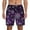 Black, variant on Snowflake Gradient Purple for Men's Swimming Trunks Swim Trunks Quick Dry Swim Shorts with Mesh Lining Funny Swimwear Bathing Suits