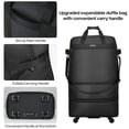 thumbnail image 3 of Bolsa de equipaje plegable expandible Suitcases Hanke, negra, 98 L, 3 of 6