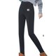 thumbnail image 4 of Minnieouse Calzas cálidas para mujer, traje de lana bereber grueso, mallas elásticas, pantalones pitillo que combinan con todo a la moda, deportes de Prendas para la parte inferior del cuerpo S Minnieouse AP013775-01, 4 of 6