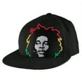 thumbnail image 1 of Bob Marley - Rasta Hair Fitted Baseball Cap, 1 of 2