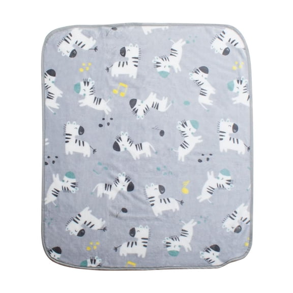 Edredón Estampado Baby Mink Cobertor ligero Gris
