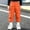 Orange, variant on Toddler Boys Quilted Snow Pants Warm Elastic Waist Straight Leg Baggy Kids Winter Pants Navy 2-5 T