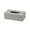 Gray, variant on Khaki Plastic Tissue Box Holder With Wide Mouth, 9.25x4.92x3.15in, Desktop Tissue Storage For Home Office Car, 1 Pack