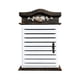 thumbnail image 1 of Soporte para caja de almacenamiento de llaves Organizador de estilo nórdico blanco Zulema Gabinetes para llaves, 1 of 8