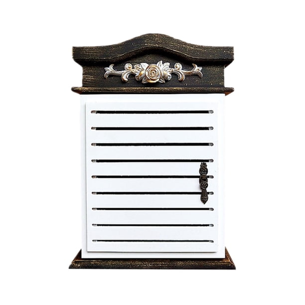 Soporte para caja de almacenamiento de llaves Organizador de estilo nórdico blanco Zulema Gabinetes para llaves