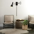 thumbnail image 2 of Jamie Young Co Lenz Swing Arm Steel Metal Wall Sconce in Oil Rubbed Bronze, 2 of 7