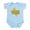 Sky Blue, variant on CafePress - I Messed With Texas Infant Bodysuit - Baby Light Bodysuit, Size Newborn - 24 Months