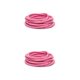 thumbnail image 3 of Sonducket 10 piezas de bandas para el cabello de estilo simple, decorativas, de alta elasticidad, para coleta protectora, accesorios para Scrunchies, rosa Rosa oscuro 2piezas Sonducket  CBP472764, 3 of 5