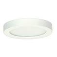 thumbnail image 1 of Satco S29328 7 Po. 13.5W 120-277V Grand LED Intégrée Montage Encastré 2700K Tambour Rond Plafonnier, Blanc, 1 of 1