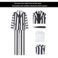 thumbnail image 3 of Beetlejuice disfraz de Michael Keaton para hombre y mujer, traje de Halloween, Blazer, camisa de corbata para fiesta, novedad de 2024, 3 of 4