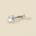 thumbnail image 4 of Designice 14G Belly Button Ring Surgical Steel Belly Rings Piercing Jewelry Belly Button Piercing, 4 of 7