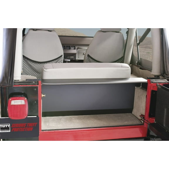 Tuffy Security Products 297-01 Classic Enclsoure; Black; 1987-1995 Jeep Wrangler YJ