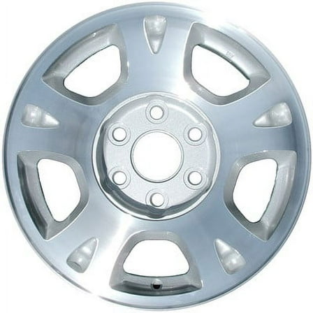 KAI 17 X 7.5 Reconditioned OEM Aluminum Alloy Wheel, Silver, Fits 2002-2006 Chevrolet Avalanche