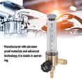 thumbnail image 4 of Industrial Gas Flow Meter, Float Ball Design NPT1/4-18 Tapered Thread Inlet Easy Installation Rugged User Friendly Gas Flow Regulator  for Auto Industry, 4 of 7