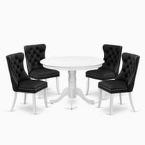 East West Furniture 5 Piece Kitchen Table & Chairs Set