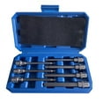 thumbnail image 1 of Extra Long Hex Bit Socket Set 7 Piece H3-H10 -V 3/8Inch Drive 110mm Length, 1 of 6