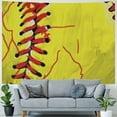 thumbnail image 4 of Orinice Baseball Tapestry Wall Hanging Unique Style Graphic Tapestries Home Decor Art for Living Room Bedroom Farmhouse Dorm 40x60inch, 4 of 6