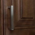 thumbnail image 3 of GlideRite 3-3/4 in. Center Solid Square Bar Pull Cabinet Hardware Handles, Satin Nickel, Pack of 25, 3 of 5