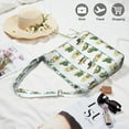 thumbnail image 2 of Avocado Print Crossbody Shoulder Bag | Lightweight & Adjustable Sling Tote | Large Capacity Multi-Pocket Handbag for Women, 2 of 5