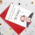 thumbnail image 2 of Tarjeta de cumpleaños divertida de The Office Bhiosng 20,5 x 13,5 cm, 2 of 7