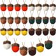 thumbnail image 1 of Xihbxyly Juego de Bellotas de Fieltro, Diseño de Gorro Natural, Decoración Acogedora para Otoño E Invierno, Adornos de Lana Hechos a Mano, Manualidades Versátiles para El Día de Acción de Gracias, Ju, 1 of 5