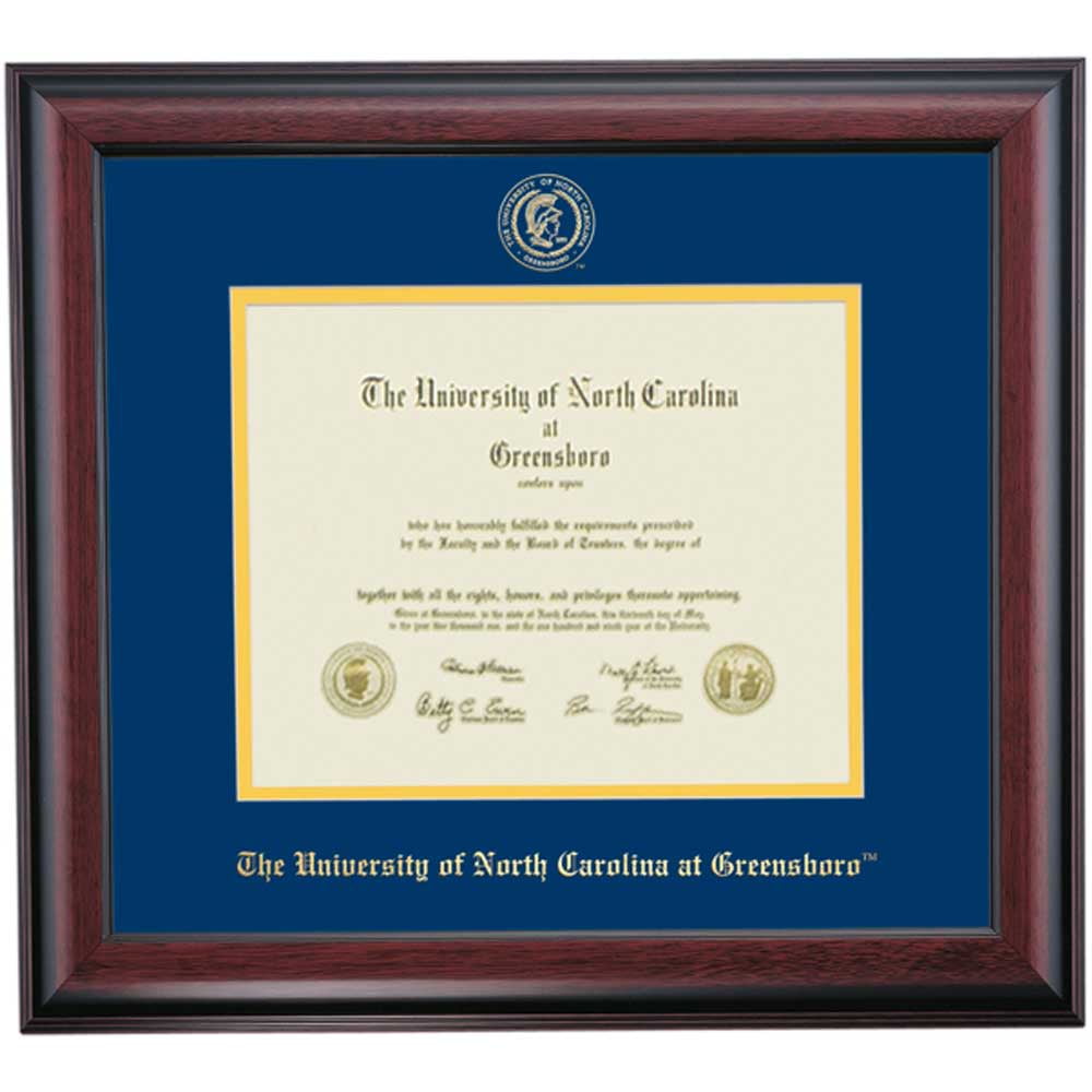 OCM Diploma Frame for University of North Carolina Greensboro UNCG, 16