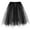 Black, variant on Clearance! Hontri Skirts for Women Europe And The United States Three Layer Tutu Skirt Adult Half Shaggy Skirt Highlights Glitter New Hot Skirts for Women Black,One Size