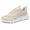 Beige, variant on Rumpra Women's Lightweight Running Sneakers, Breathable Mesh Cushioned Shoes with Non Slip EVA Outsole for Gym Jogging Daily Wear