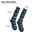 thumbnail image 5 of Balery Funny Spaceships Fun Novelty Socks Men'S Women'S Crew Socks Funny Crazy Novelty Socks Quirky And Cool Socks, 5 of 9
