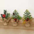thumbnail image 2 of MesaSe Christmas Tree Ornament Attractive Multi-purpose Vivid 3 Styles Everlasting Fake Christmas Tree Model for Party, 2 of 8