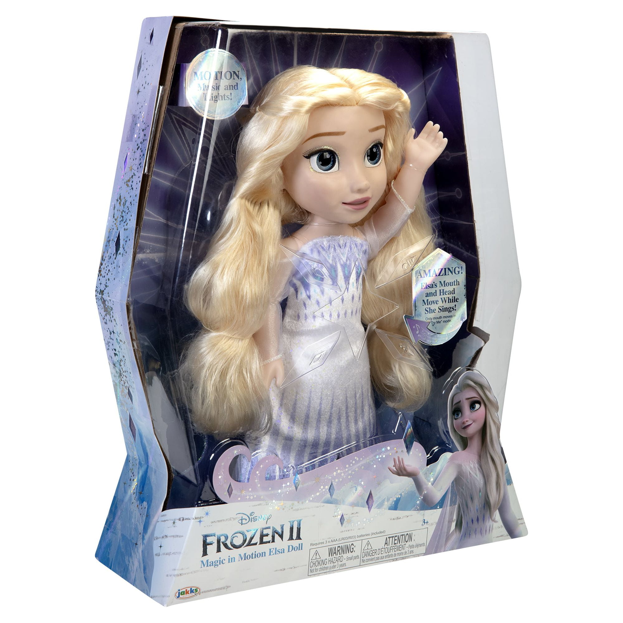 Elsa Musical - Com Luzes e Sons - Frozen 2 - 6482 - Mimo - Real