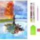 thumbnail image 1 of 5D Diamond Painting Complete Kit,Diamond Embroidery Kit,Diamond Painting,Full Embroidery,For Wall and Entrance,30x40cm, 1 of 5