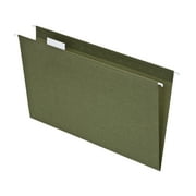 Pendaflex Standard Green Hanging Folders Legal Size, 1/5-Cut Tab, Standard Green, 25 per Box