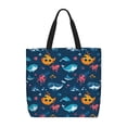 thumbnail image 1 of Easygdp Ocean Floor Animals Bolsa Tote para Mujer, Bolso de Hombro para Trabajo, Playa, Viajes, Compras y Supermercado, 1 of 7