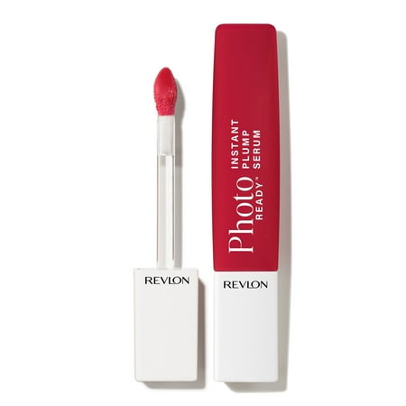 Revlon PhotoReady Instant Plump Serum, Lip Gloss, Plumping & Hydrating, 005 Heatonist, 0.25 fl oz