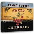 thumbnail image 1 of Kimberly Poloson 20x20 Gallery Wrapped Canvas Wall Art Titled - Sweet Cherries, 1 of 4
